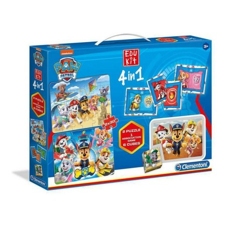 Jeu Edukit Paw Patrol Clementoni 4 en 1