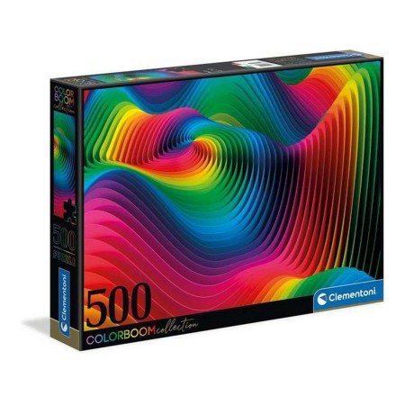 Puzzle Olas Colores Clementoni (500 pcs)