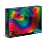 Puzzle Olas Colores Clementoni (500 pcs)
