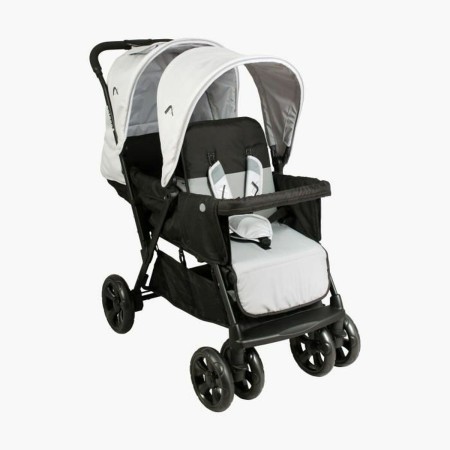 Poussette pour bébé Bambisol Jumeler Noir