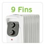 Radiateur à Huile (9 modules) Haeger OH-009.006A Blanc 2000 W