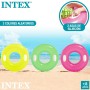 Bouée Gonflable Donut Intex 76 x 15 x 76 cm (24 Unités)