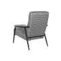 Sillón Home ESPRIT Blanco Negro Metal 72 x 91,5 x 91,5 cm