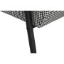 Sillón Home ESPRIT Blanco Negro Metal 72 x 91,5 x 91,5 cm