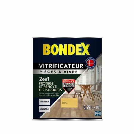 Vernis vitrifiant Bondex Parquet Satiné Chêne 750 ml