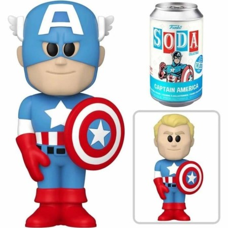 Figura Coleccionable Funko Pop! Vinyl SODA: Marvel - Captain America