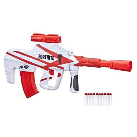 Pistolet à Fléchettes Nerf Fortnite B-ar Rouge Blanc