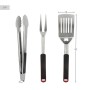 Set de Utensilios para Cocina Aktive 3 Piezas Barbacoa (4 Unidades)