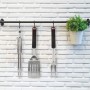Set de Utensilios para Cocina Aktive 3 Piezas Barbacoa (4 Unidades)