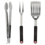 Set de Utensilios para Cocina Aktive 3 Piezas Barbacoa (4 Unidades)
