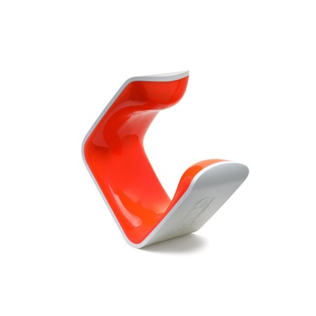 Support pour vélos Hornit XWO2589             Blanc Orange 58-69 mm