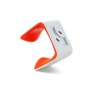 Support pour vélos Hornit XWO2589             Blanc Orange 58-69 mm