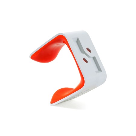 Support pour vélos Hornit PWO2591             Blanc Orange 70-81 mm