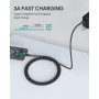 Cable USB-C Aukey CB-CD37 4 Unidades Negro 3 m