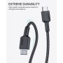 Cable USB-C Aukey CB-CD37 4 Unidades Negro 3 m