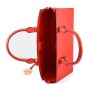 Bolso Mujer Michael Kors CHARLOTE Rojo 30 x 20 x 12 cm