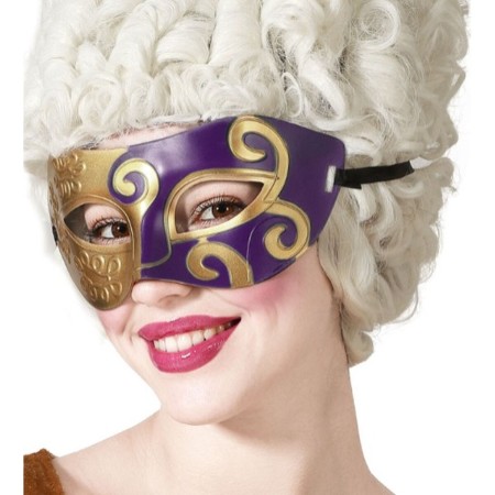 Masque Doré Violet