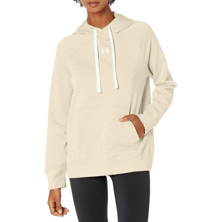 Sudadera con Capucha Mujer Under Armour 1356317-783 Beige