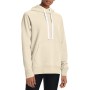 Sudadera con Capucha Mujer Under Armour 1356317-783 Beige