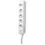 Rallonge 4 prises Schuko sans interrupteur SCS SENTINEL SmartPlug 240 V