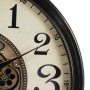 Horloge Murale Noir Crème Verre Fer 66 x 9,5 x 66 cm (3 Unités)
