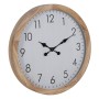 Horloge Murale Blanc Bois 60 x 60 x 6,5 cm