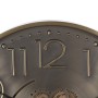 Reloj de Pared Dorado Hierro 60 x 8 x 60 cm
