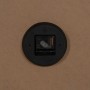 Reloj de Pared Blanco Natural Madera 60 x 60 x 5,5 cm