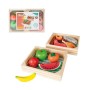 Set de jouets alimentaires Bois (12 pcs)