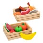 Set de jouets alimentaires Bois (12 pcs)