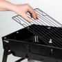 Barbecue Portable Aktive Rectangulaire Noir 50 x 23 x 30 cm (2 Unités)