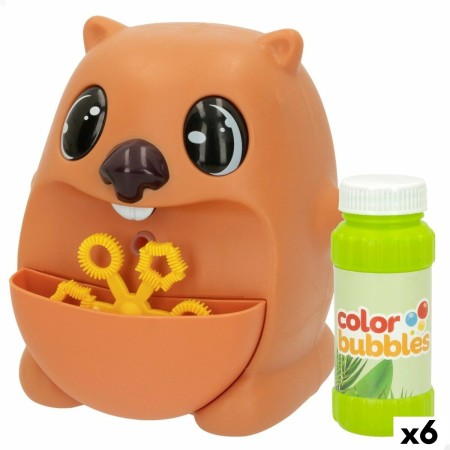Jeu de Bulles de Savon Colorbaby Color Bubbles Loutre 60 ml 11 x 12 x 11 cm (6 Unités)