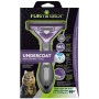 Cepillo Furminator FUR151357 Gato Grande Negro Violeta