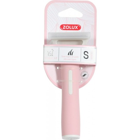 Brosse Zolux 550008 Chat Petit Multicouleur Rose Acier Plastique