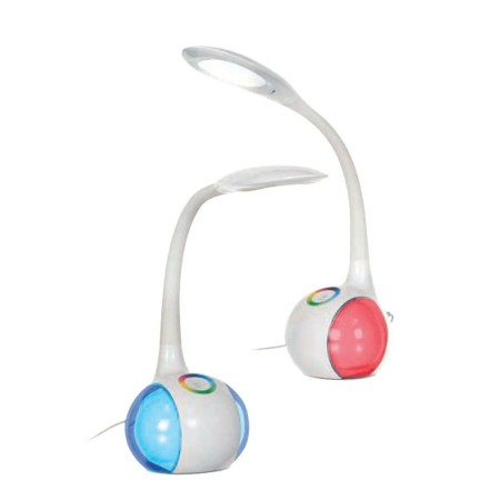 Lampe de bureau Activejet AJE-RAINBOW RGB Blanc 80 Plastique 6 W 230 V