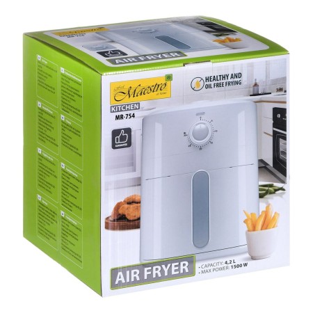 Freidora sin Aceite Feel Maestro MR-754 Blanco 1500 W 4,2 L