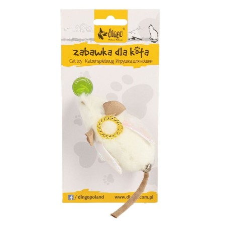 Jouet pour chats Dingo 21198 Souris Blanc