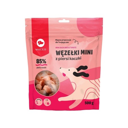 Snack pour chiens Maced Mini Canard 500 g