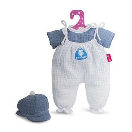 Vêtements de poupée Berjuan Sanibaby Bleu Antibactérien (28 cm)