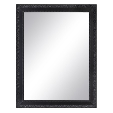 Miroir mural Noir Bois Verre 72,5 x 3 x 93 cm
