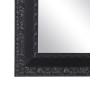 Miroir mural Noir Bois Verre 72,5 x 3 x 93 cm