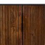 Aparador ABNER Marrón Negro 160 x 40 x 75 cm