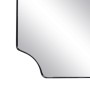 Miroir mural Noir Verre Fer 57,5 x 2 x 118 cm