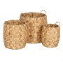 Lot de paniers Beige Fibre naturelle 37 x 37 x 40 cm (3 Unités)