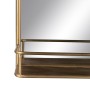 Miroir mural Doré Verre Fer 59 x 14,5 x 63 cm