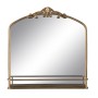 Miroir mural Doré Verre Fer 59 x 14,5 x 63 cm