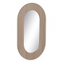 Miroir mural Naturel Verre Bois MDF 50 x 2,2 x 85 cm