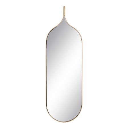 Miroir mural Naturel Métal Verre Bois MDF 38 x 2 x 120 cm
