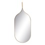 Miroir mural Naturel Verre Bois MDF 37 x 2 x 90 cm