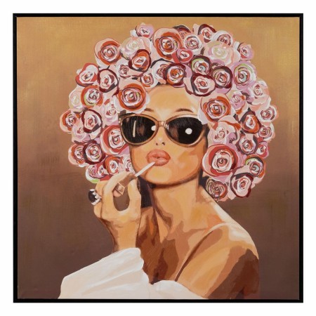 Cadre Toile Femme 80 x 3,5 x 80 cm